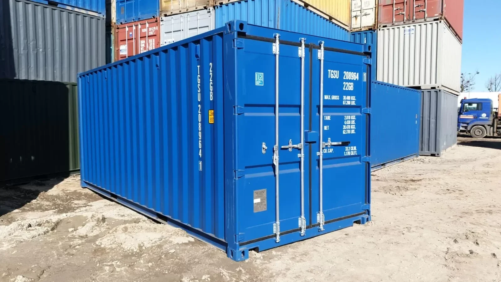 20-Fuß-Seecontainer – DC (Standardcontainer / Dry Container)
