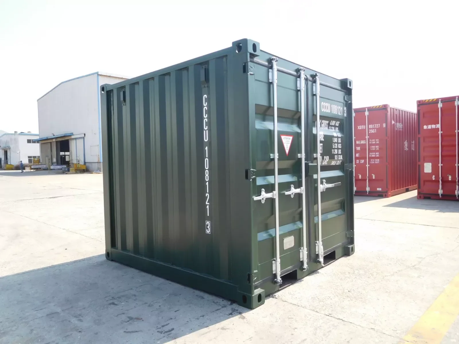 8-Fuß-Lagercontainer 8,0 m³