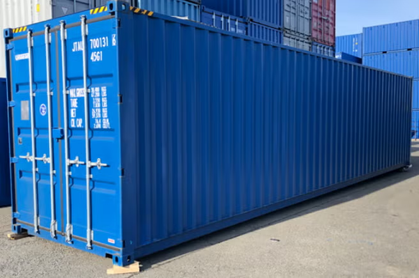 40-Fuß-Lagercontainer – OWU, RAL 5010