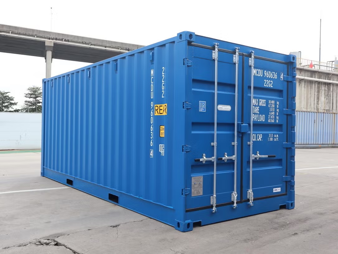 20-Fuß-Lagercontainer – Neu / Seitenöffnung