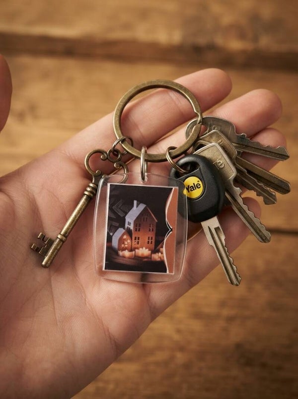 Gepersonaliseerde sleutelhanger met foto – Uniek kerstcadeau