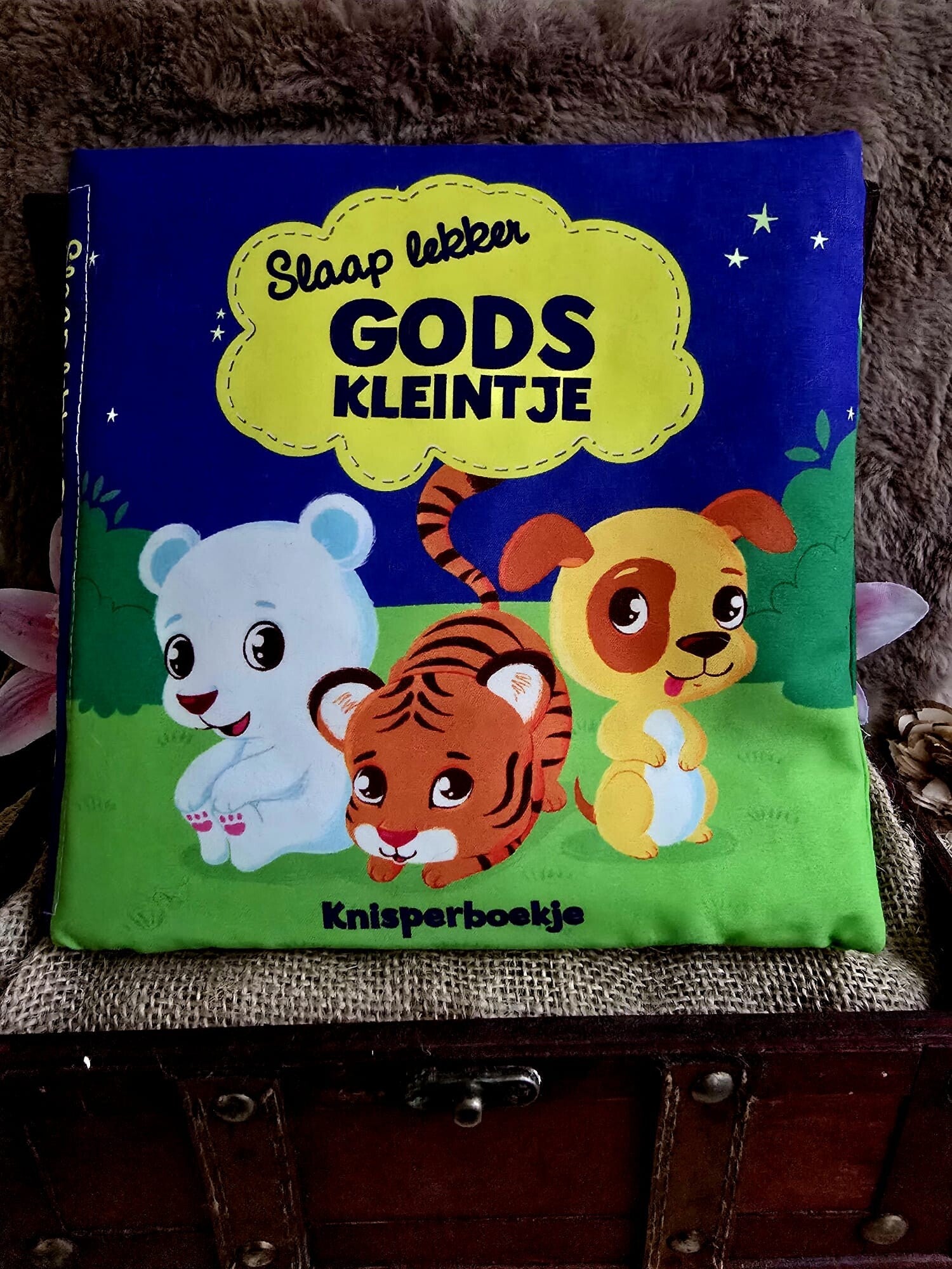 Slaap lekker, Gods kleintje – Christelijk Knisperboekje voor Baby's