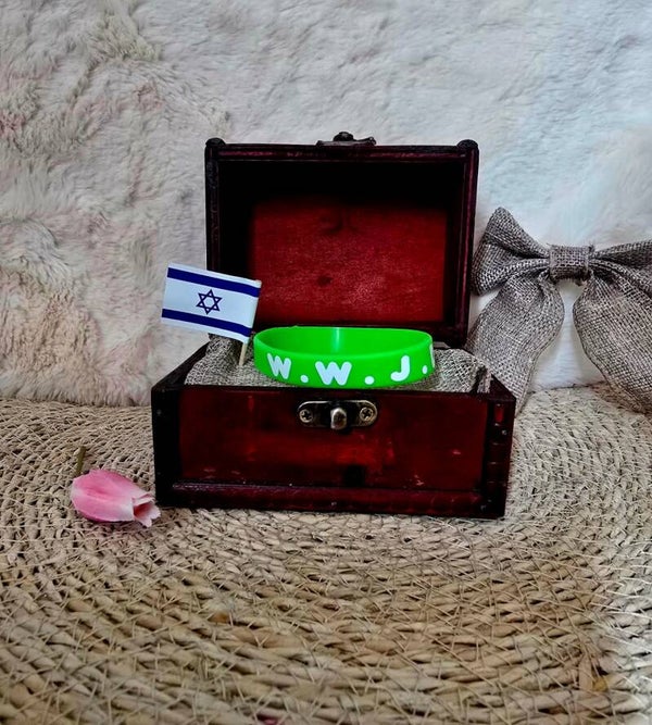 W.W.J.D. Siliconen Armband – Bold Edition