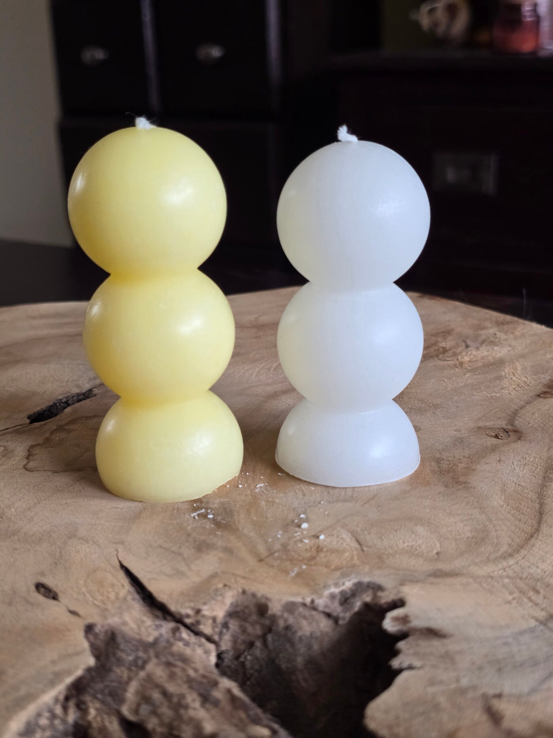 Handgemaakte Bubble Bolkaars - Modern Design