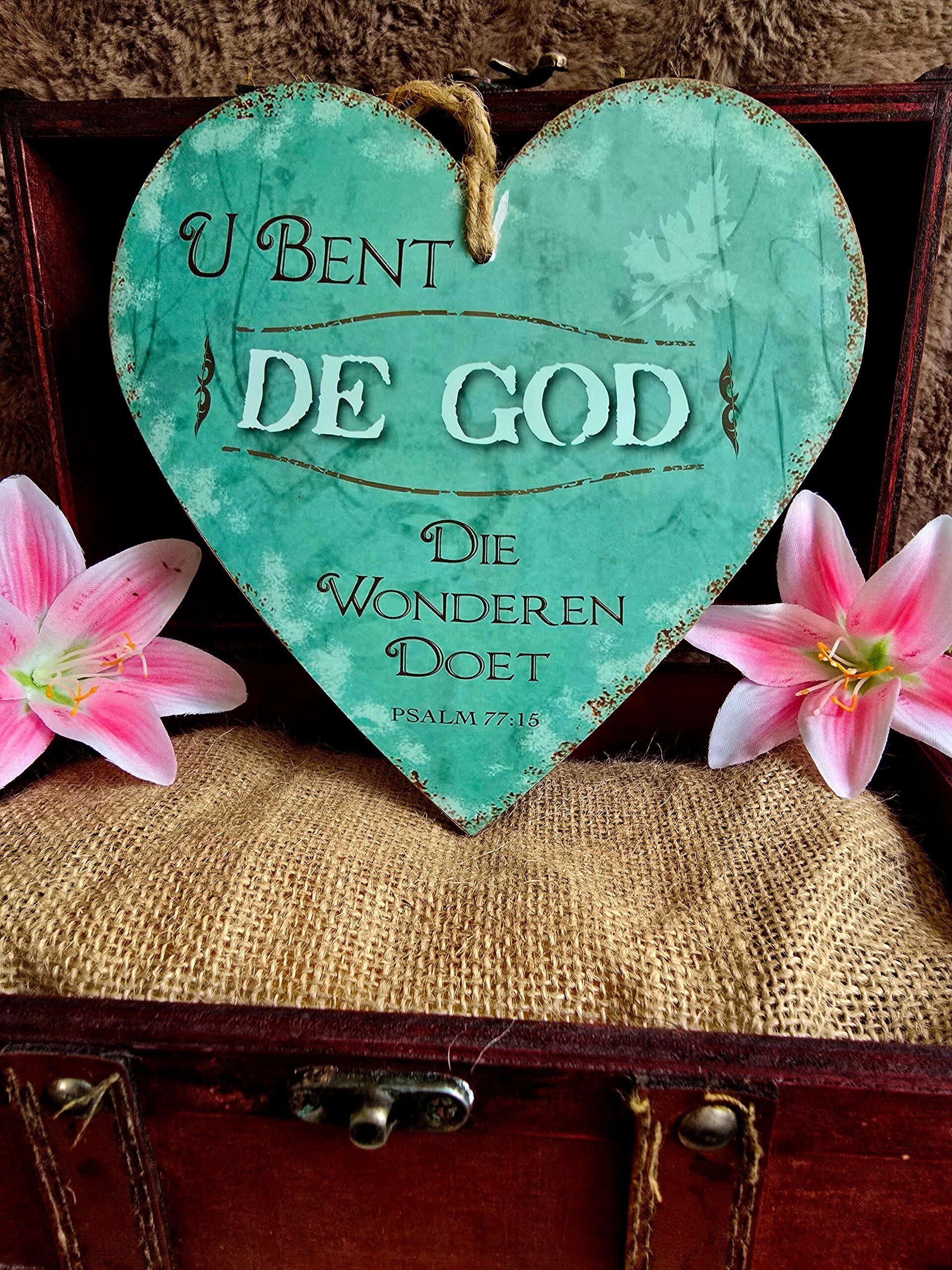 Inspirerende Bijbeltekst  U bent de God die wonder doet - Psalm 77:15