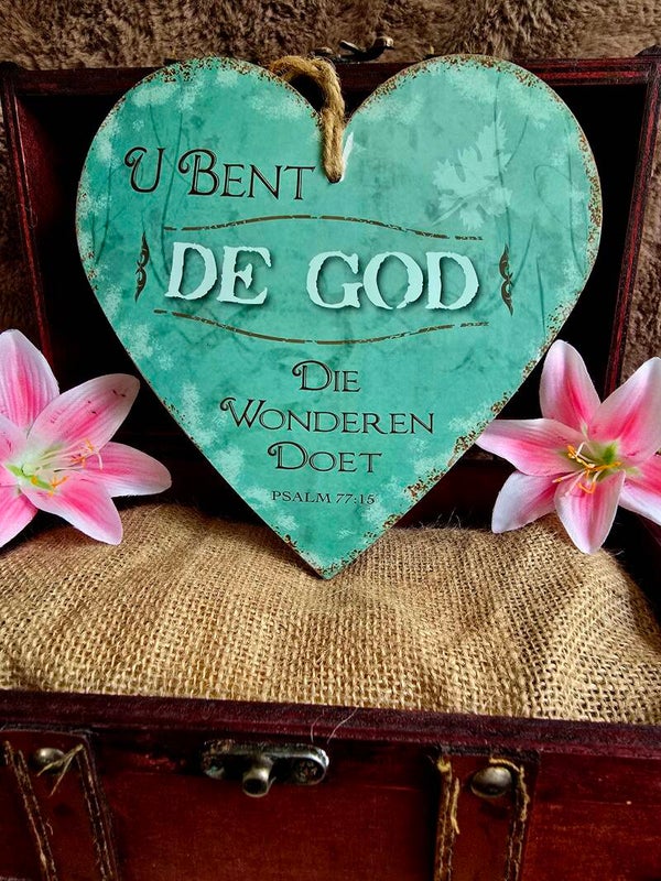 Inspirerende Bijbeltekst  U bent de God die wonder doet - Psalm 77:15