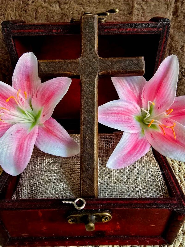 Houten Kruis met Hangoog
