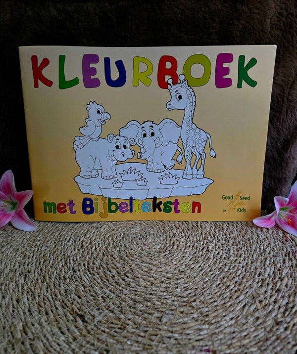 Kleurboek met Bijbelteksten – Good Seed Kids