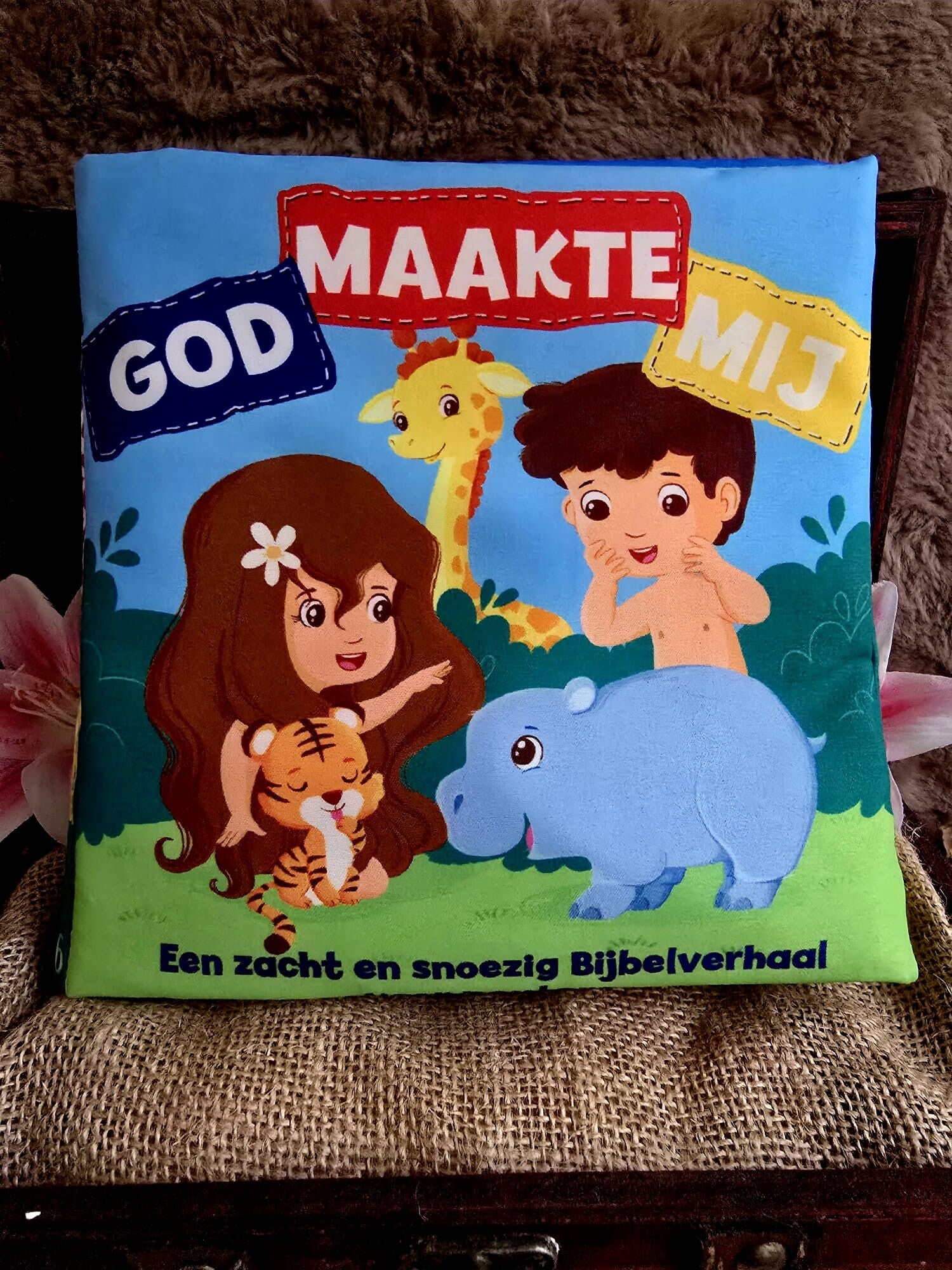 God maakte mij – Zacht en snoezig Bijbelverhaal voor baby's