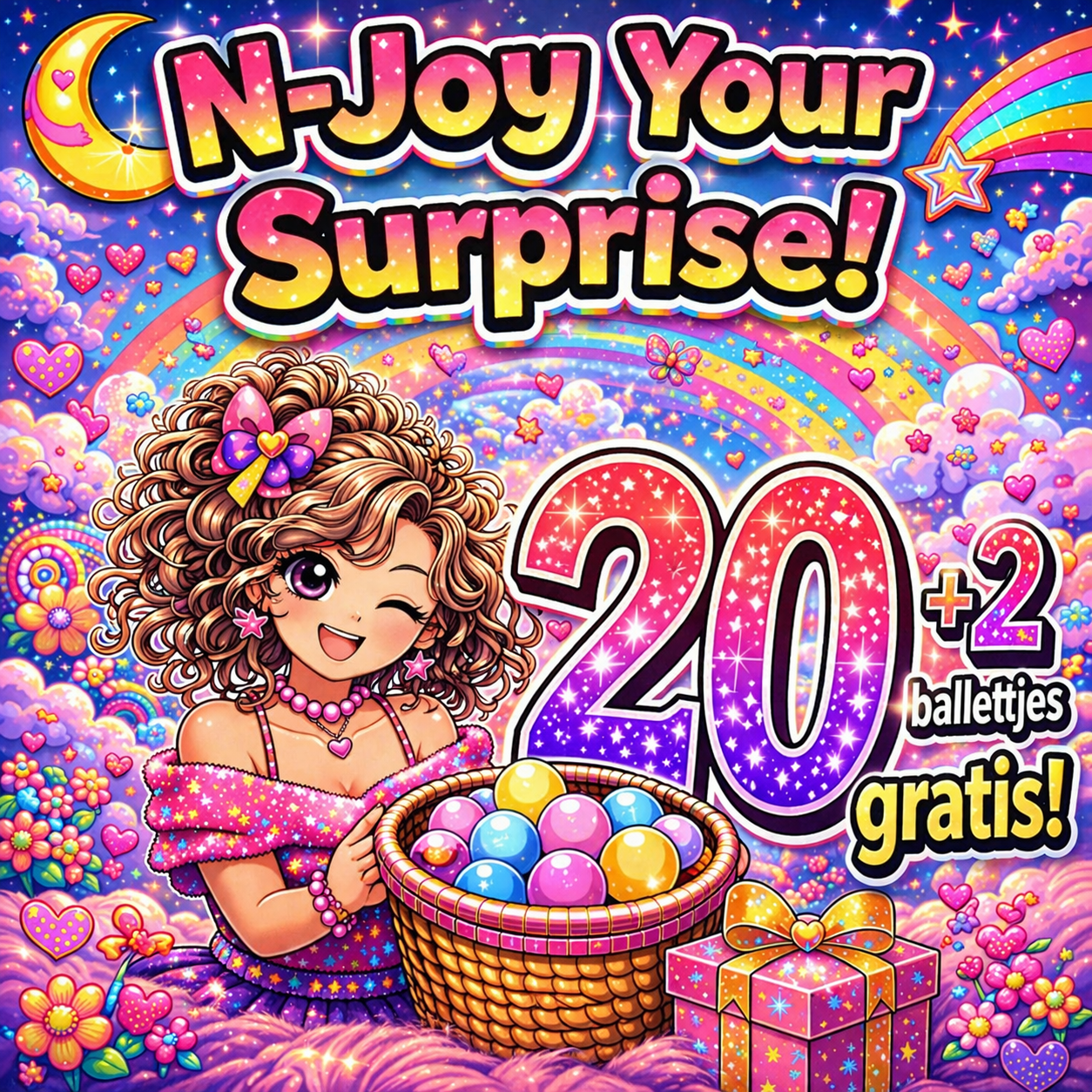 Verrassingspakket 20 + 2 gratis