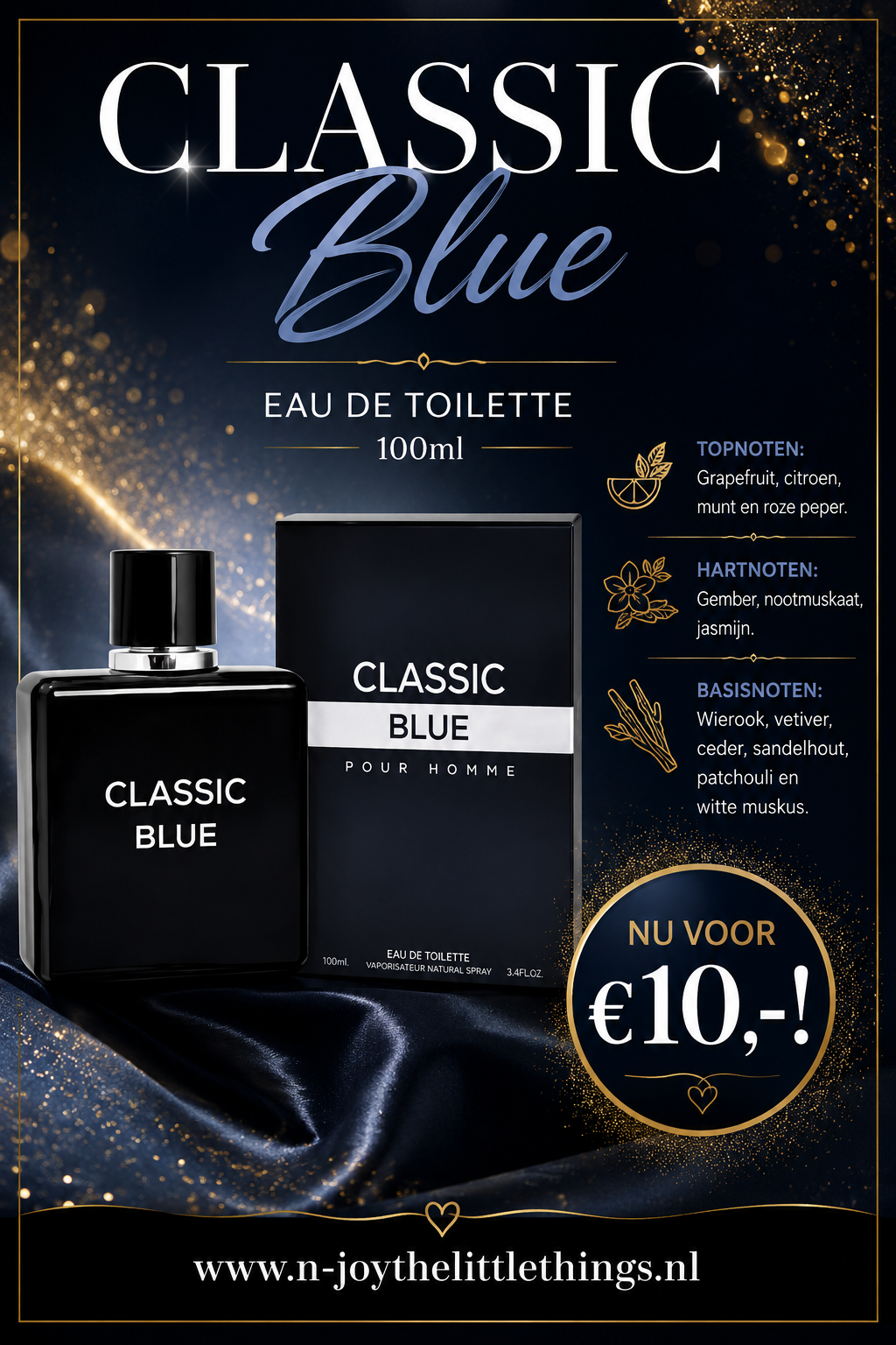 Classic Blue eau de toilette