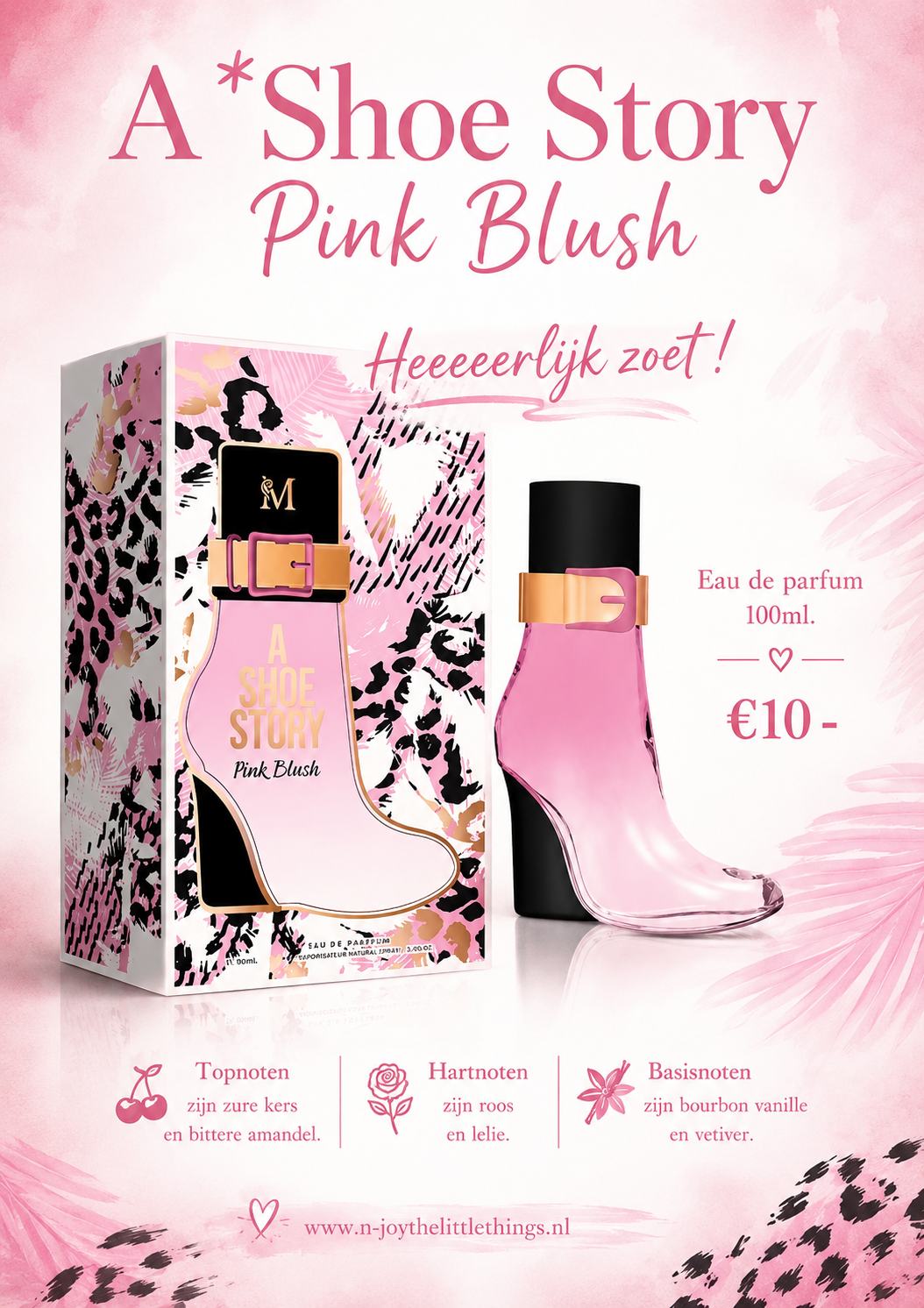 A shoe story Pink Blush