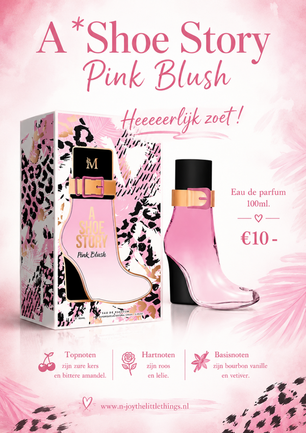 A shoe story Pink Blush