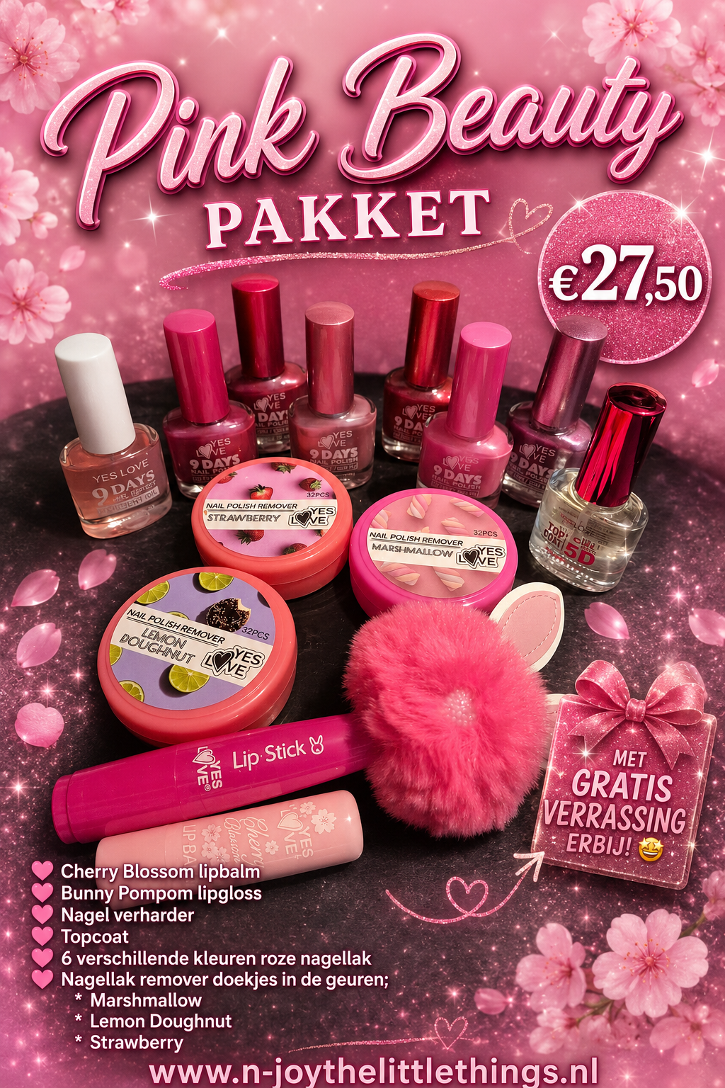 Pink Beauty pakket