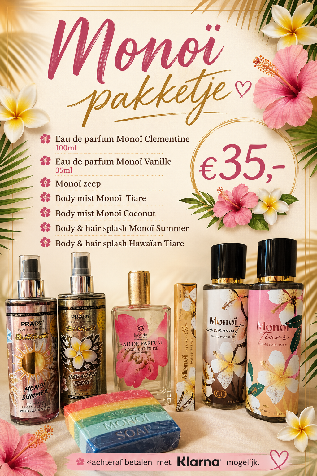 Monoï pakket