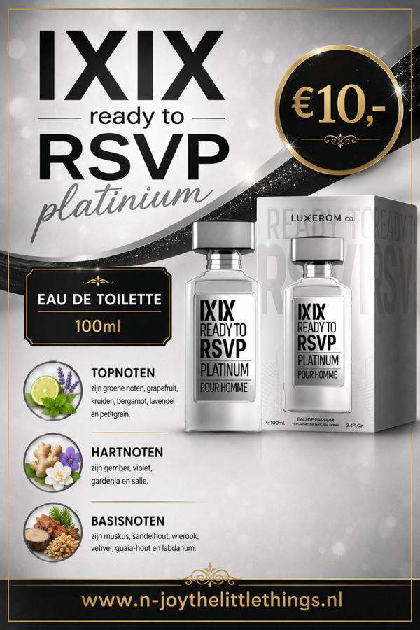 IXIX ready to rsvp platinium