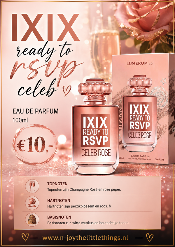 IXIX ready to rsvp celeb