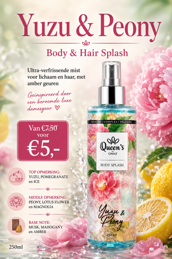 Yuzu et Peony ( geïnspireerd Bright Versace)