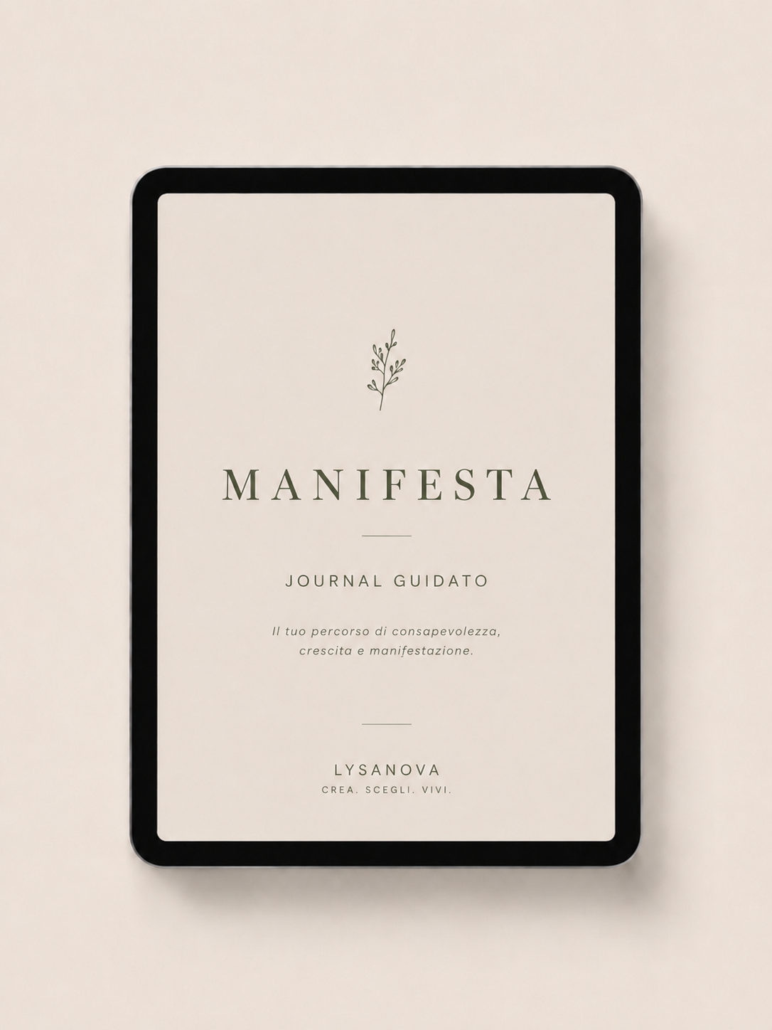 MANIFESTA – Journal Guidato | LYSANOVA
