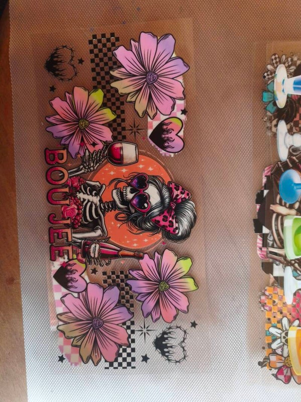 UV dtf Sticker trinken