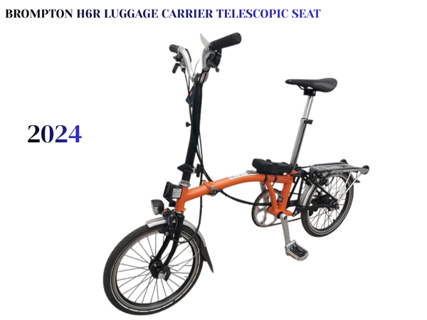BROMPTON H6R LUGGAGE CARRIER TELESCOPIC SEAT