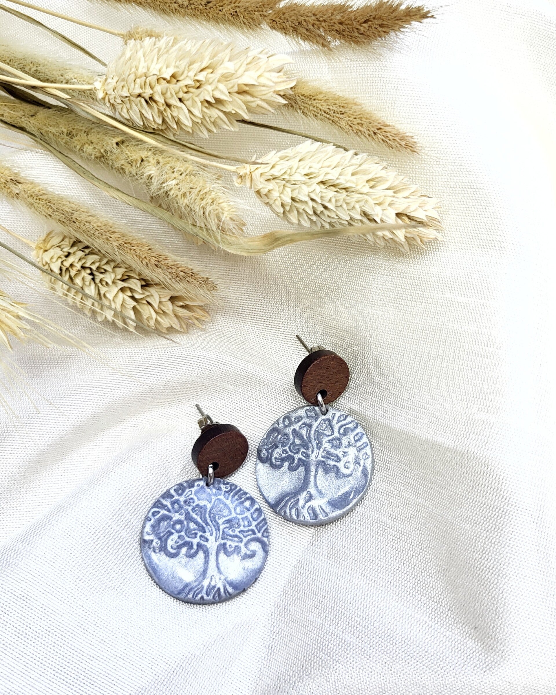 Clous d'oreilles arbre de vie