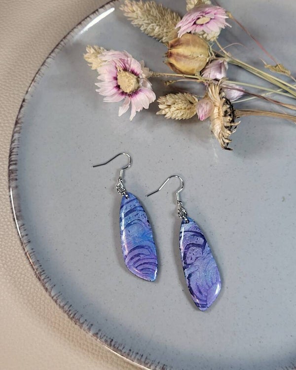 Boucles d'oreilles "Iris"