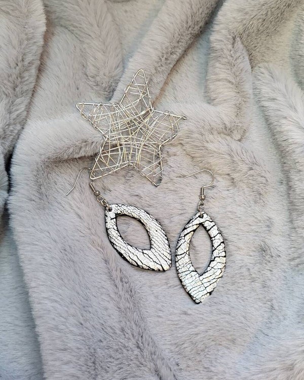 Boucles d'oreilles "Éclat argenté"