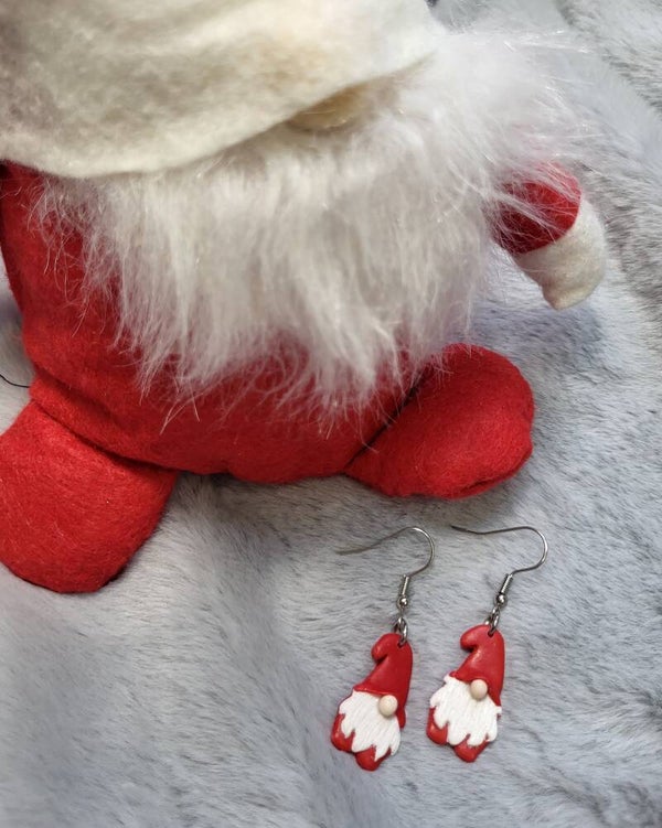 Boucles d'oreilles lutin de Noël