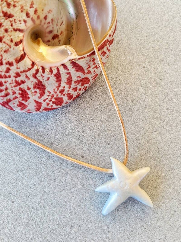 Collier pendentif étoile de mer | Esprit bohème