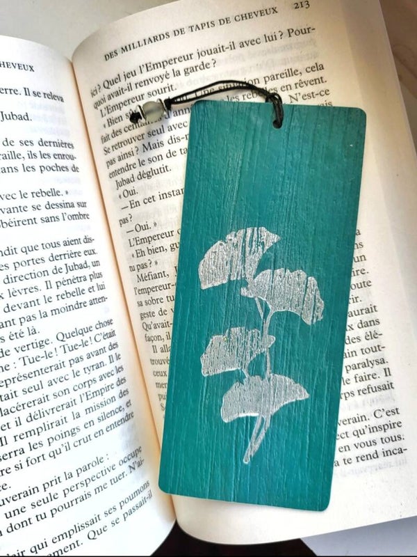 Marque-page Ginkgo Biloba | différents coloris