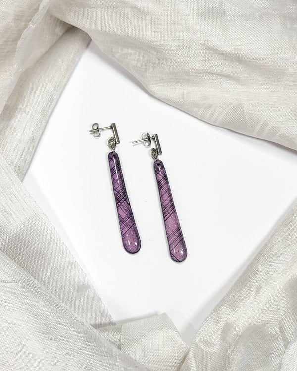 Clous d'oreilles pendants "Léa"
