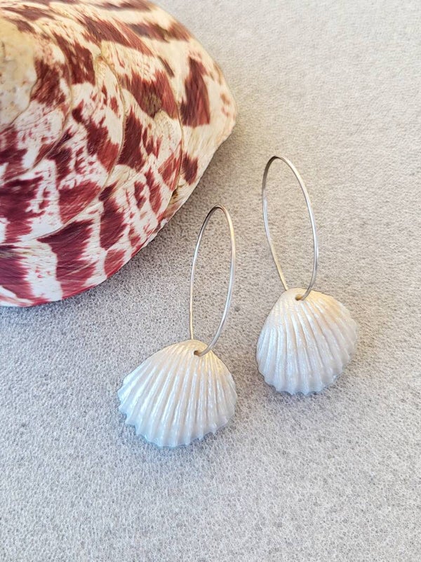 Boucles d’oreilles coquillage
