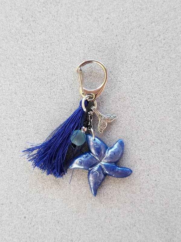 Porte-clés étoile de mer