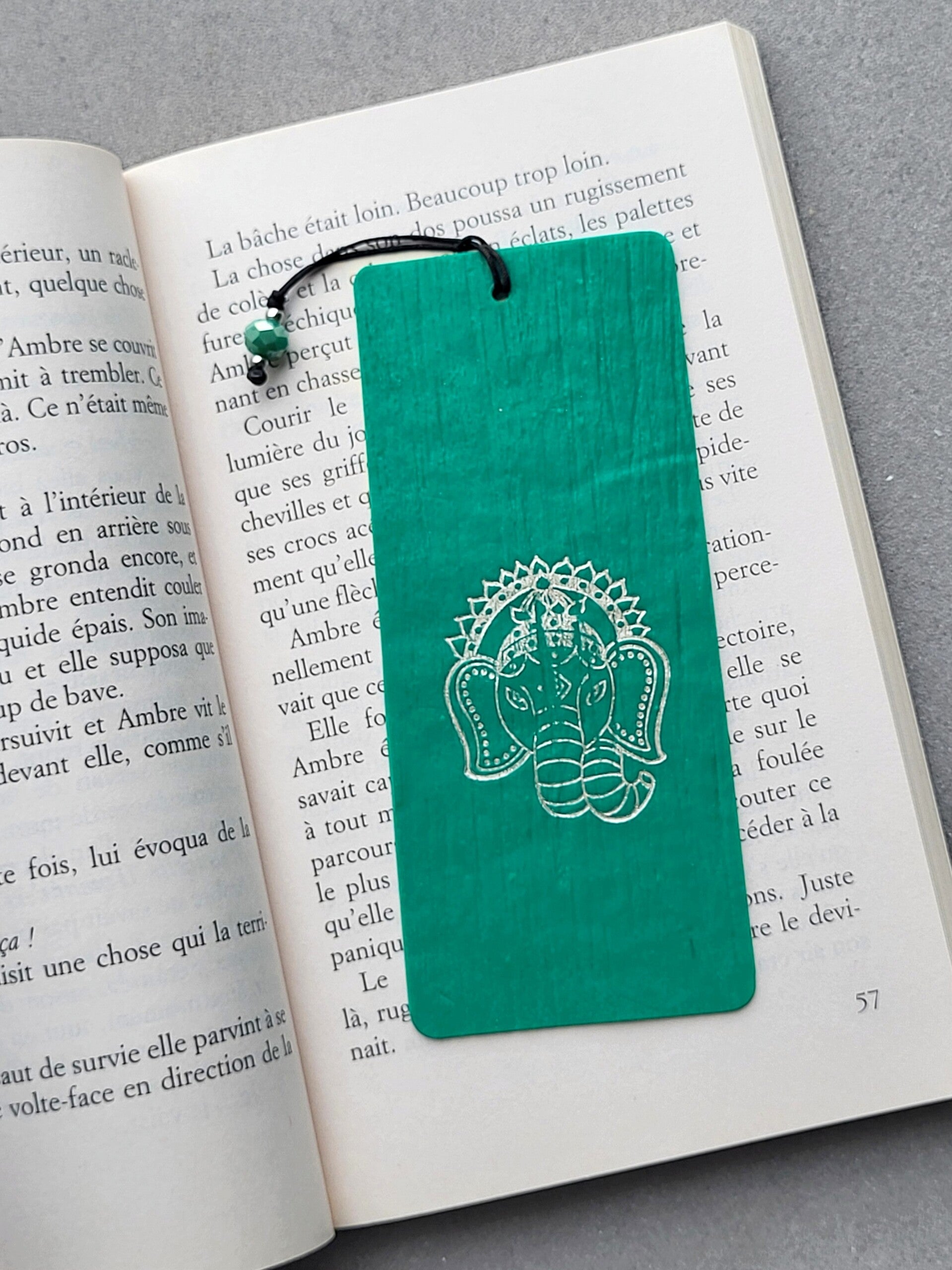 Marque-page éléphant | différents coloris