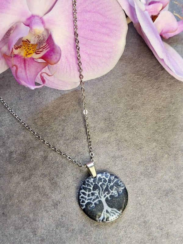Collier pendentif arbre de vie
