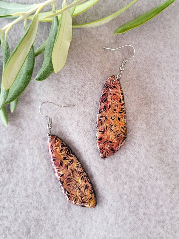 Boucles d'oreilles pendantes "Thalia"