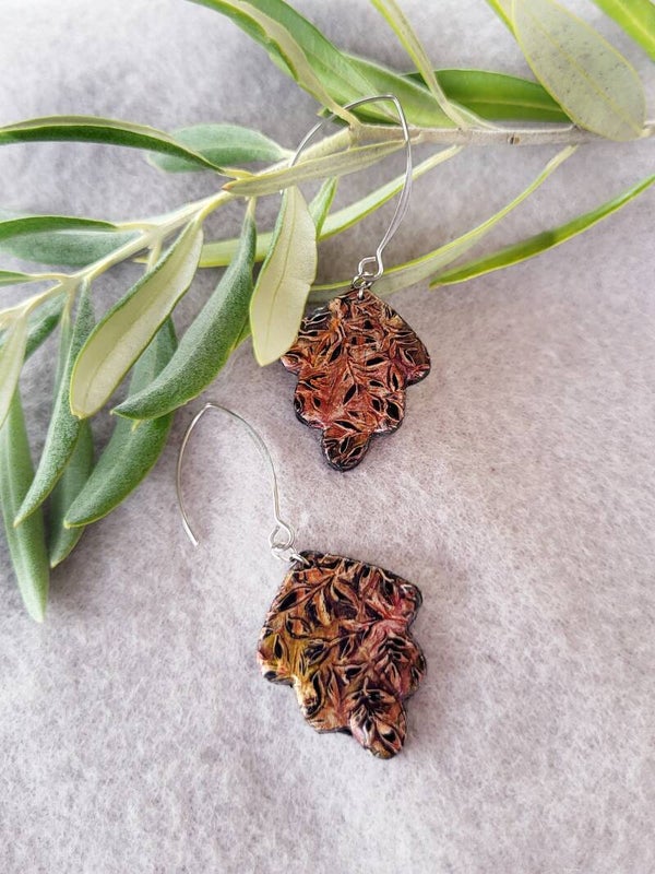 Boucles d'oreilles pendantes "Hera"