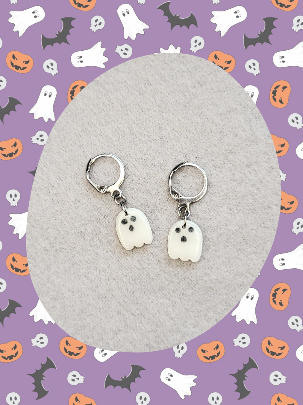 Boucles d'oreilles halloween 👻
