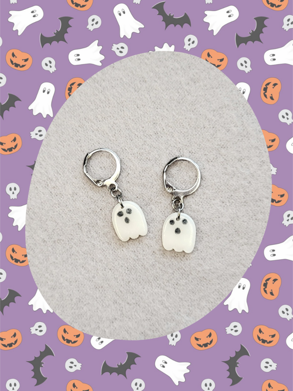 Boucles d'oreilles halloween 👻