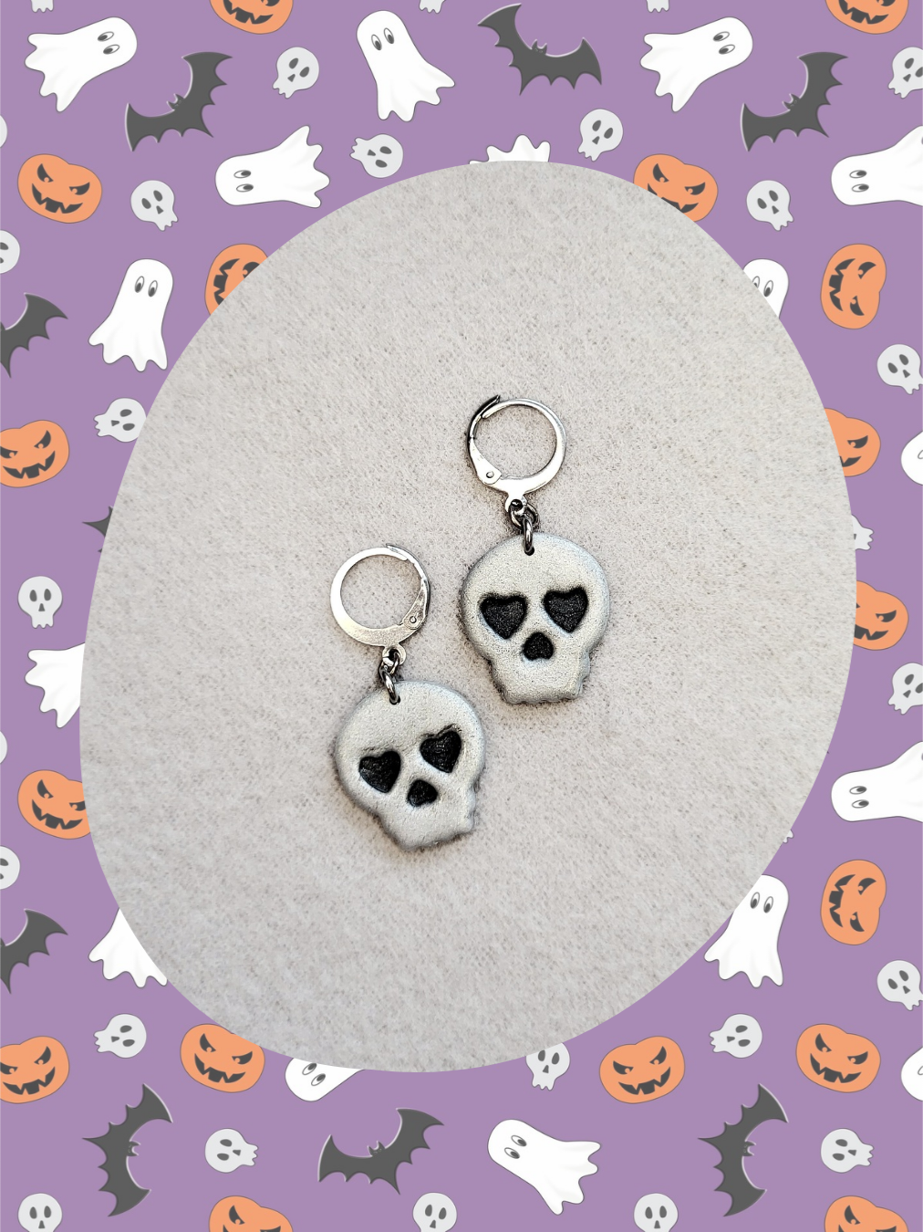 Boucles d'oreilles halloween 💀