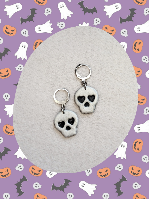 Boucles d'oreilles halloween 💀