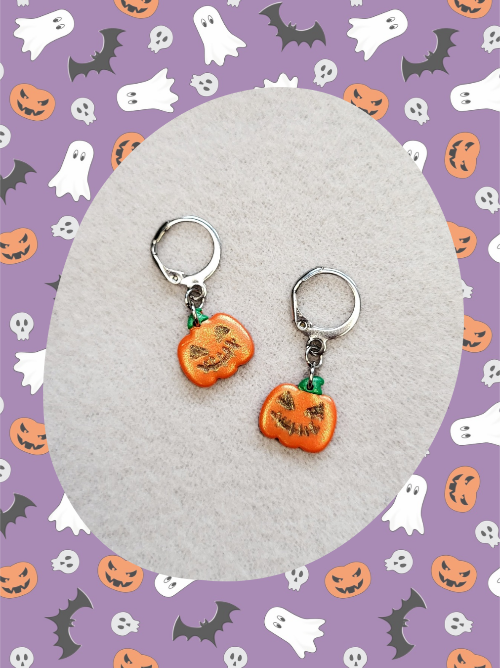 Boucles d'oreilles halloween 🎃