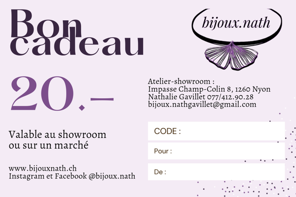 Bon cadeau