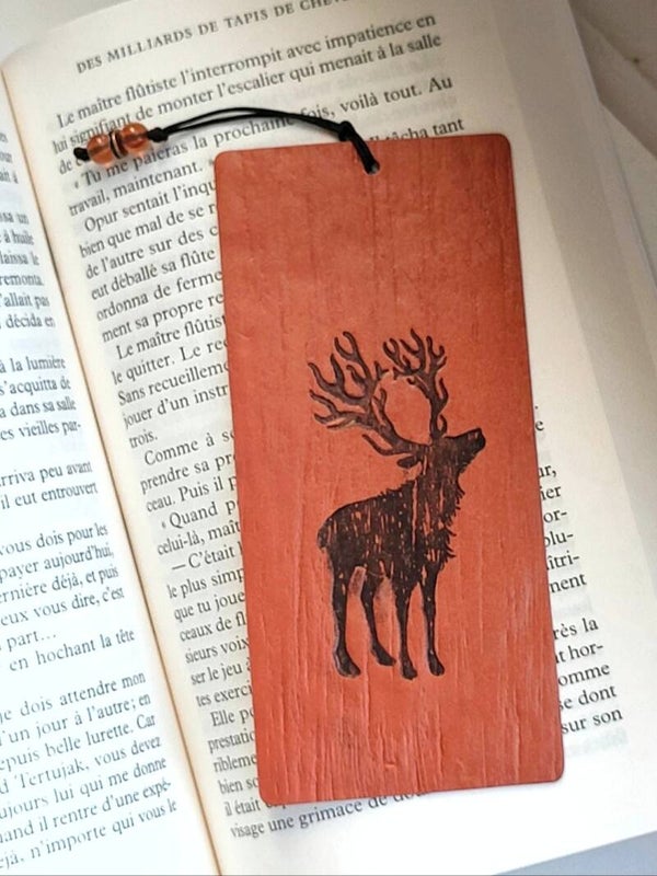 Marque-page cerf | différents coloris