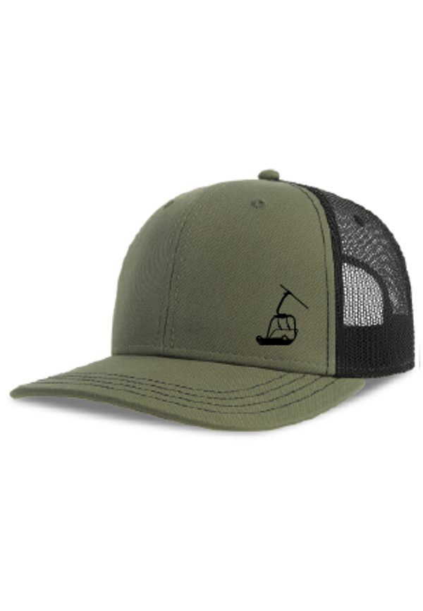 Sonic Trucker caps-Brodert med stolheis