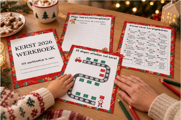 Kerstmagie - Kerstactiviteiten - 7 Bedrukte Vellen
