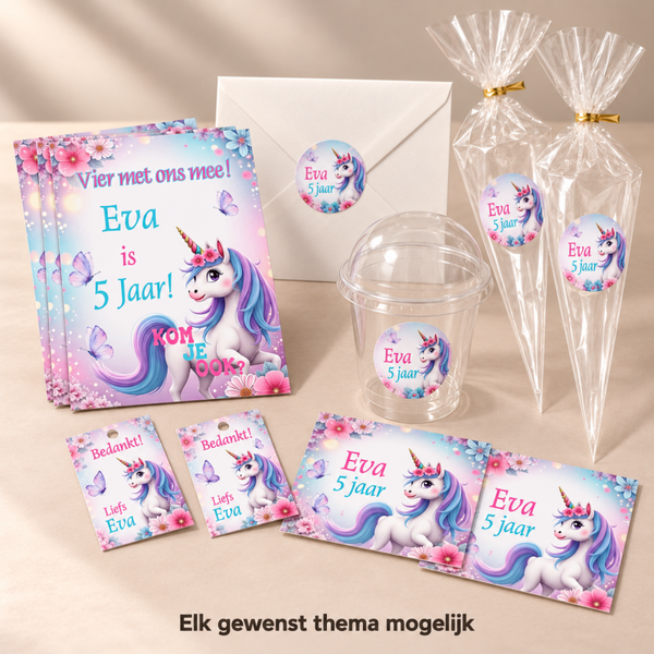 YAY Complete traktatiepakket – Gepersonaliseerd in ieder gewenst thema