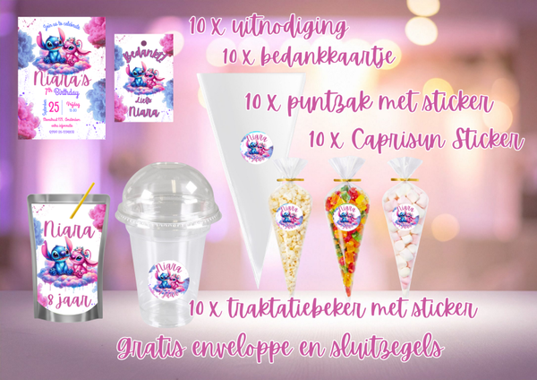 Compleet traktatiepakket – Gepersonaliseerd in ieder gewenst thema