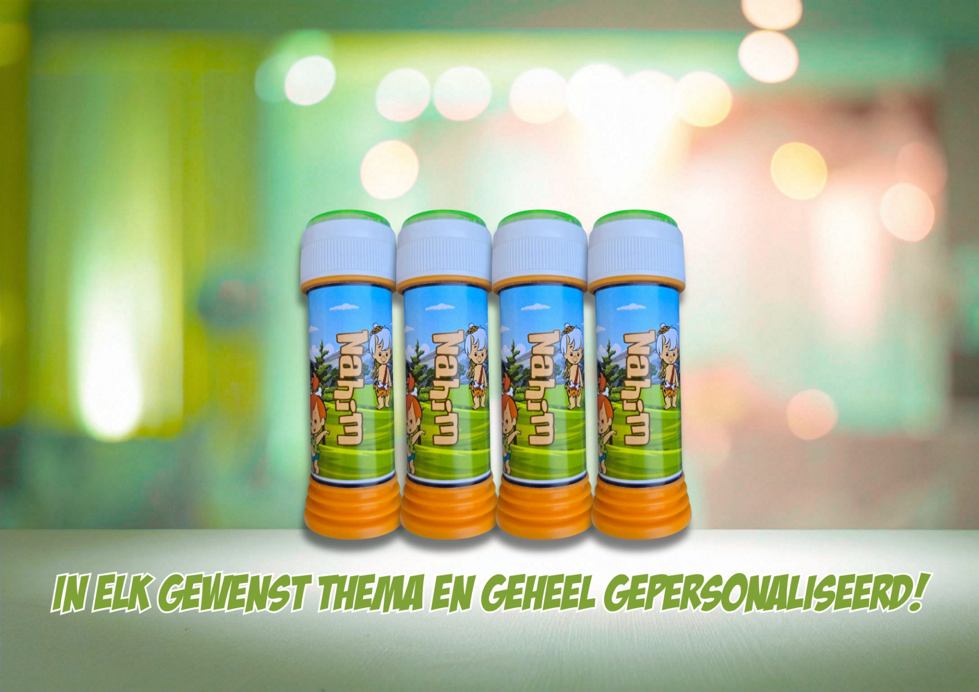 Bellenblaas met wikkel - Kies zelf je thema!